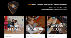 Desktop Screenshot of mymusiccentre.ca