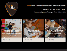 Tablet Screenshot of mymusiccentre.ca
